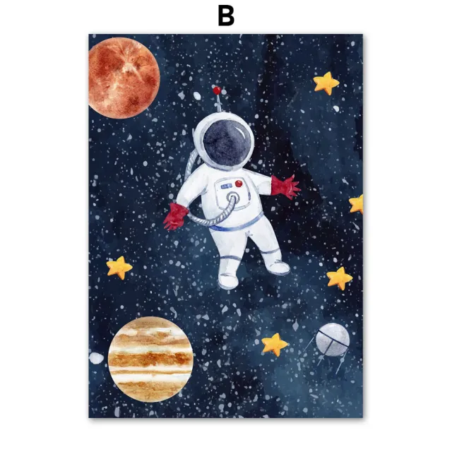 Astronaut Wall Art Canvas Painting - Shop at LoveMi