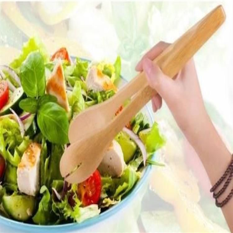 Title 4, Lengthened Wood 30CM Kitchen Bamboo Food Clip