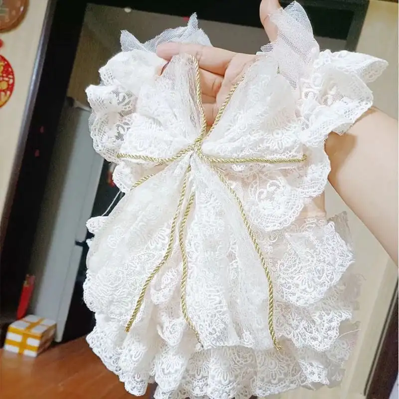Dog Clothes Thin Princess Dress Wedding Lace