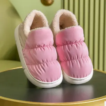 Waterproof down cotton shoes