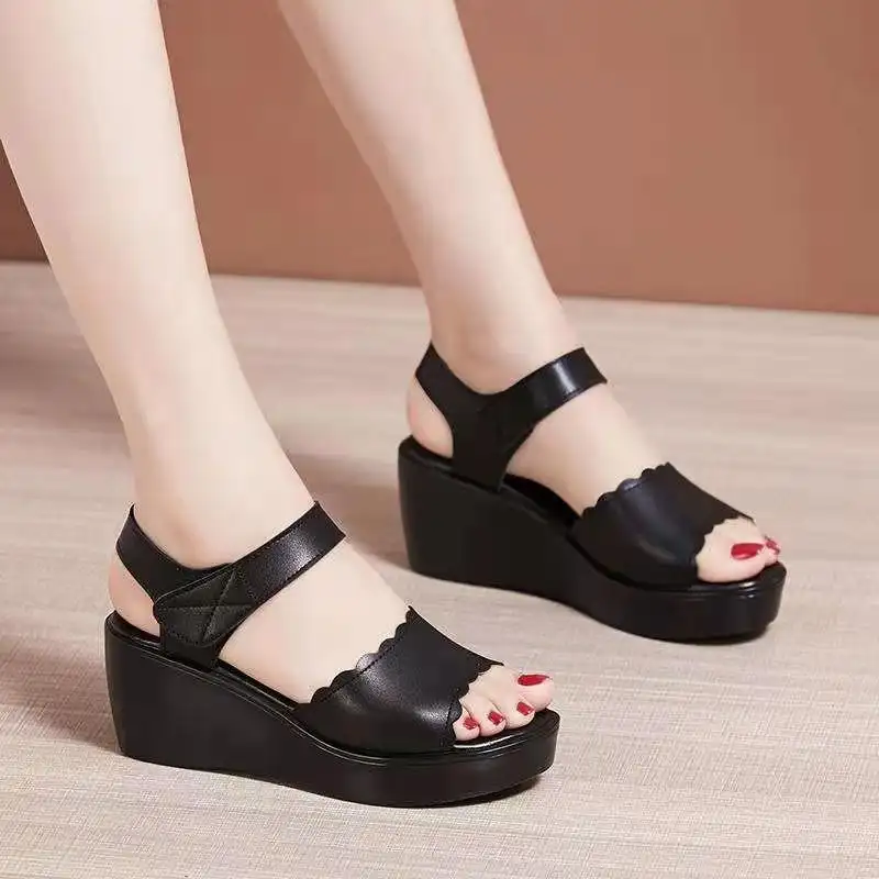 Women's Versatile Fashionable Personality Wedge Sandals