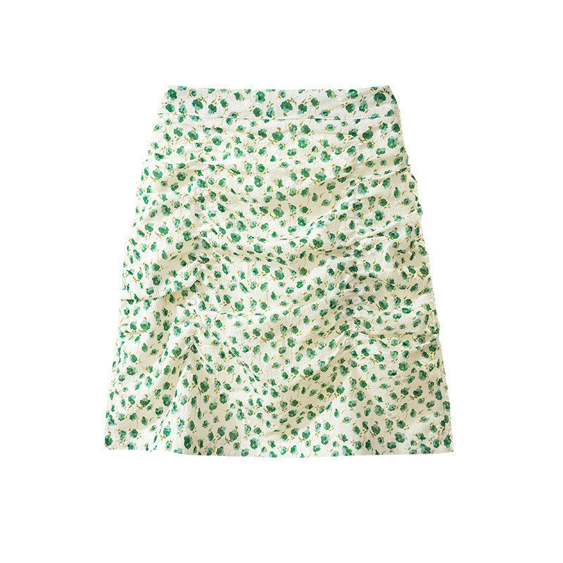 Title 5, Womens Design Pleated Embroidered Floral Skirt...