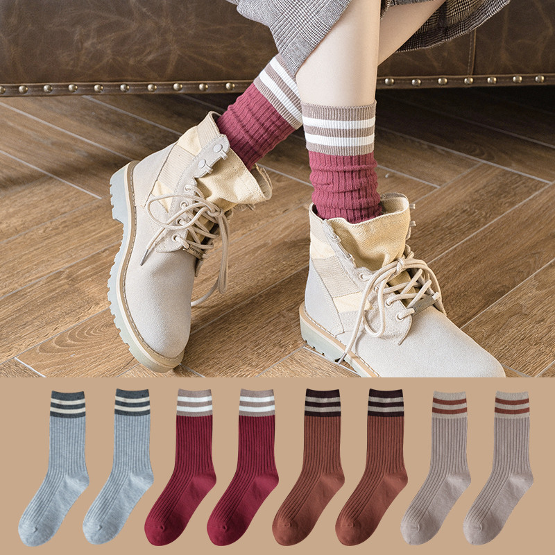 Title 7, Cotton and velvet thick high-top socks