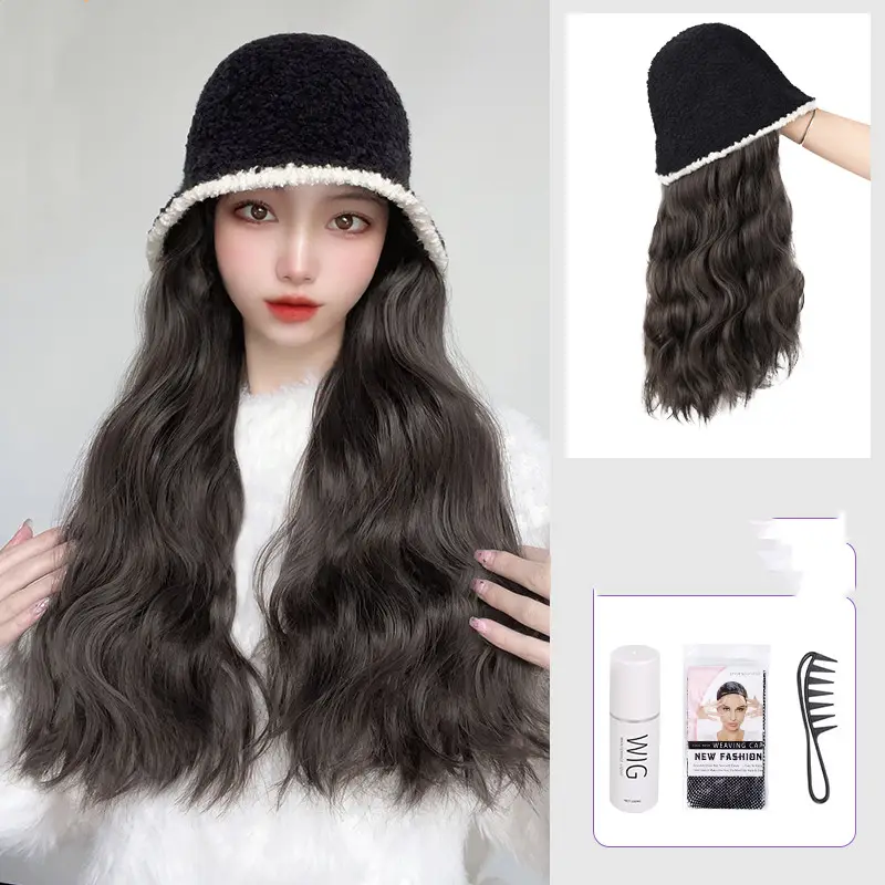 Ripple Fashionable Net Red Long Curly Hair