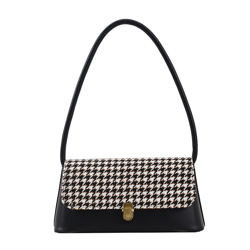 Houndstooth Black