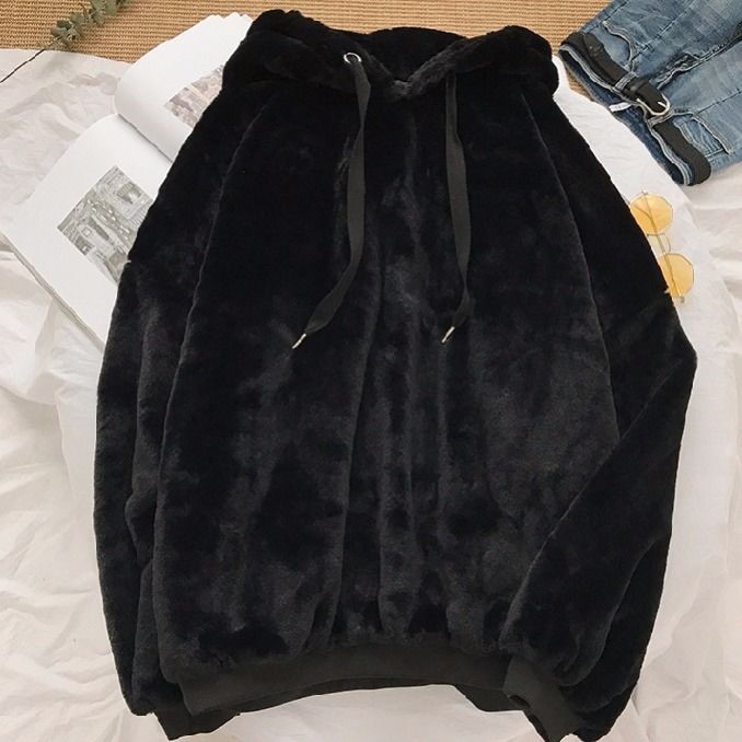 Title 3, Lazy style loose Korean style plush coat