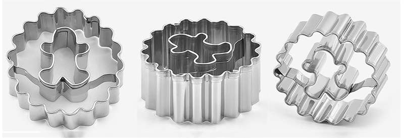 Title 8, Stainless Steel Expression Pack Biscuit Mold