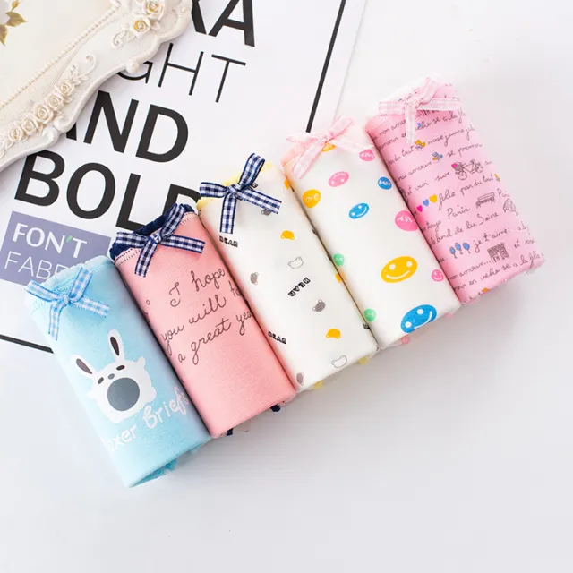 Five Bags Of Large Size Girls Underwear Yld2 - Shop at LoveMi