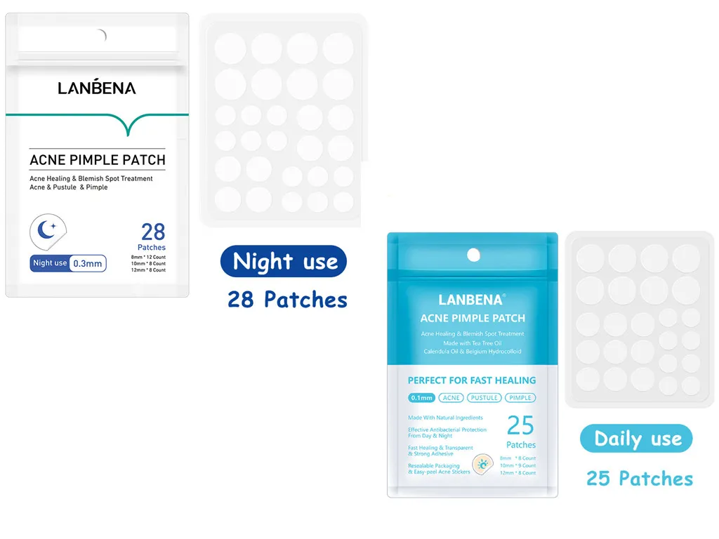 Acne stickers, fade, acne marks - Set