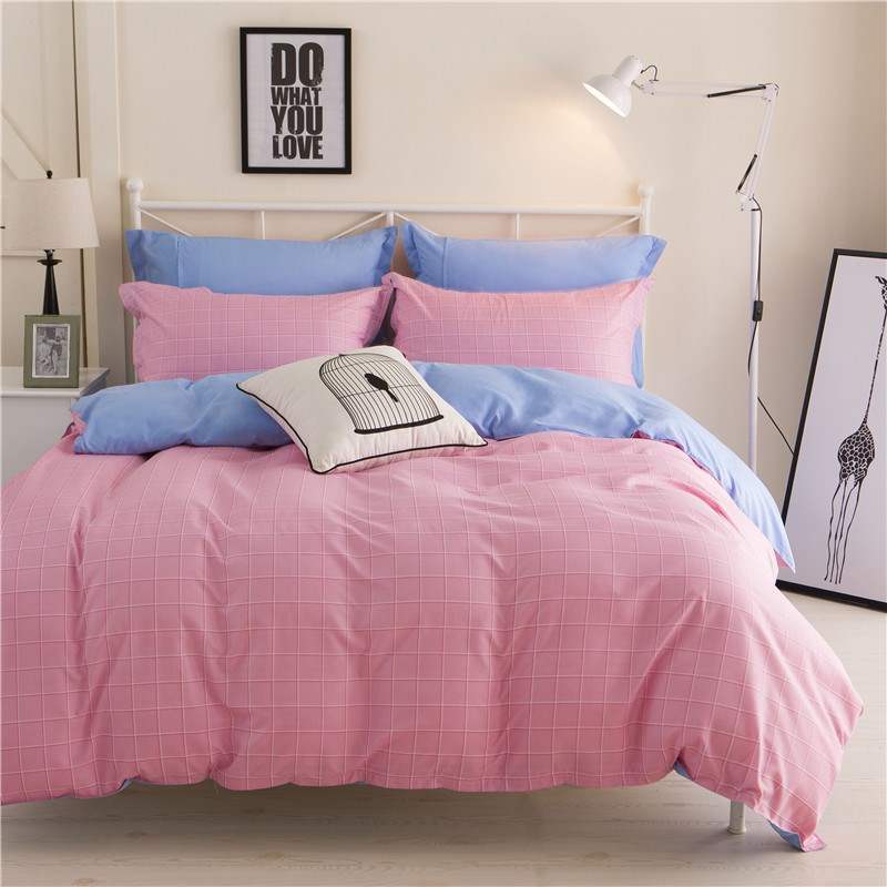 Title 4, Student bedding sheet and quilt cover set. Soft...