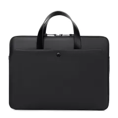 Ultra-thin Leather Film Laptop Case Tablet Interior - Black - View 1