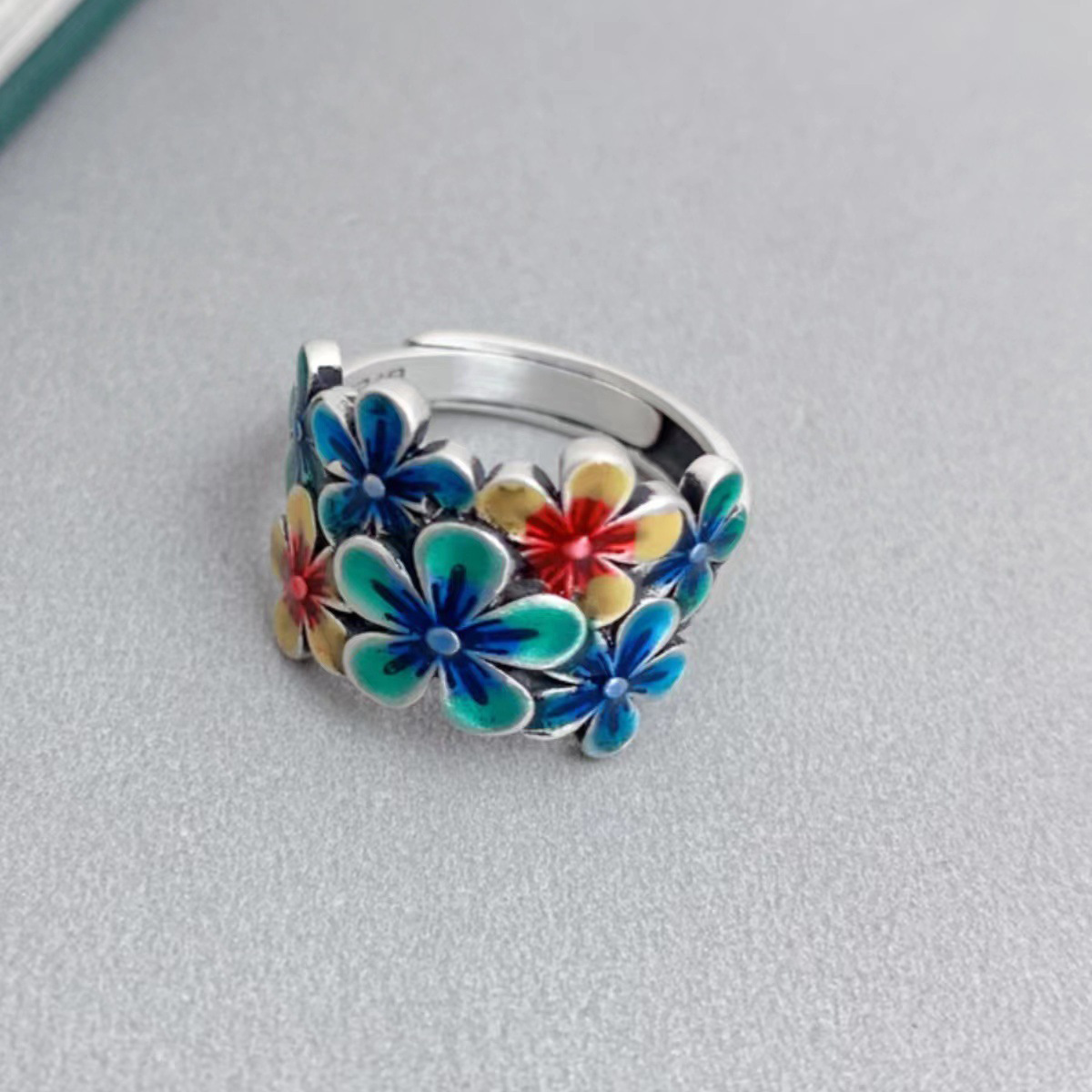 Women's Fashion Personalized Flower Ring