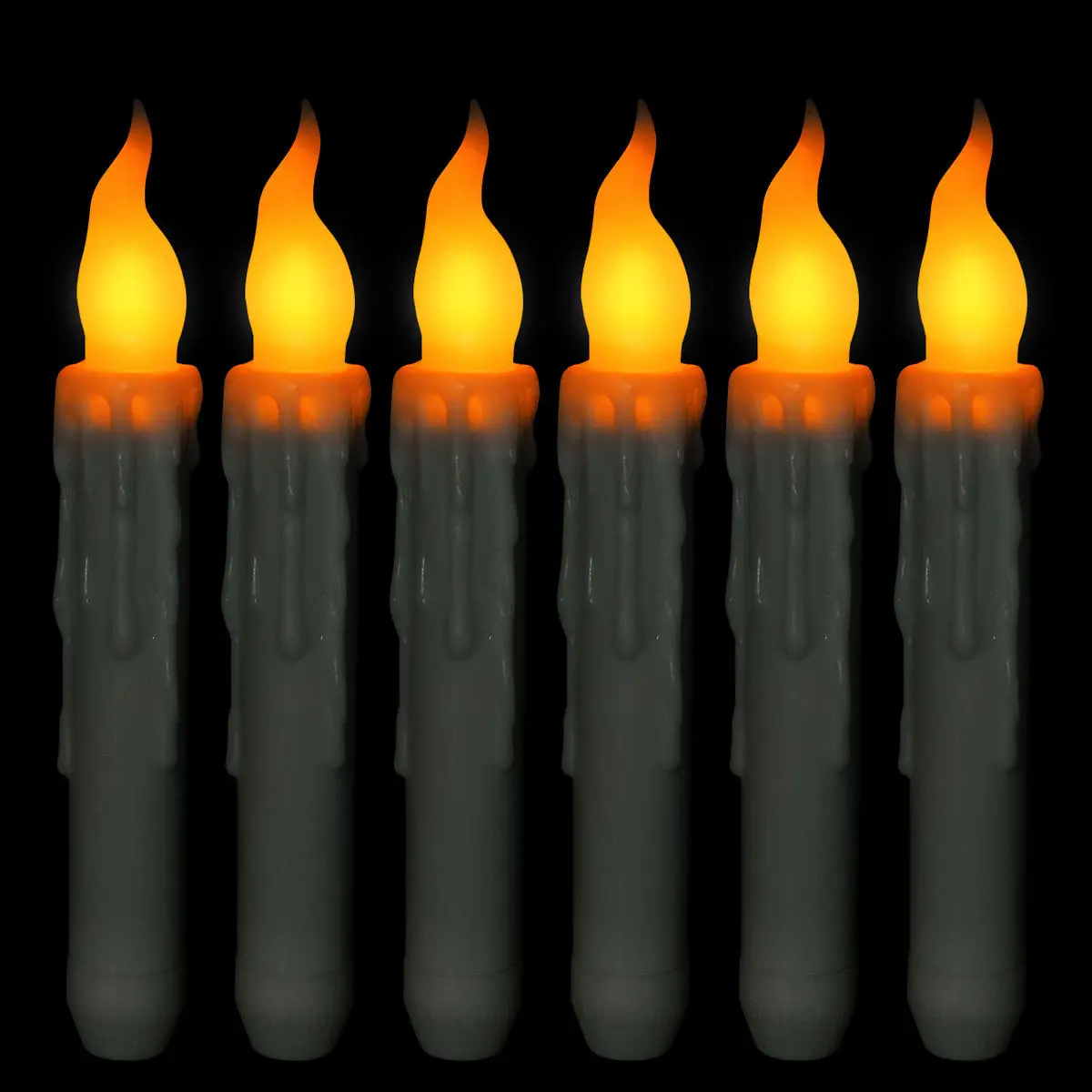 Electronic Long Tear Candle Light Christmas Church