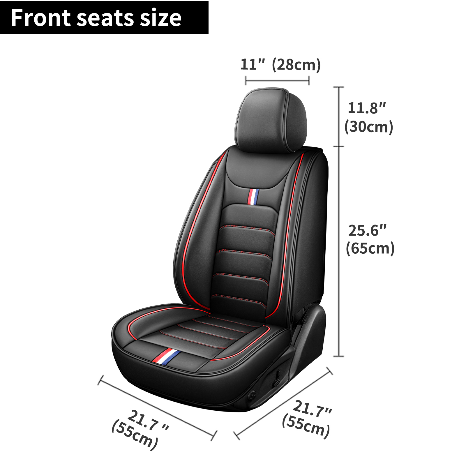 Full-Coverage Racing-Look Seat Covers, picture 4 of 7