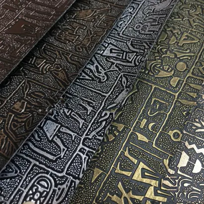Egyptian Antique Pattern Packaging Box Artificial Leather