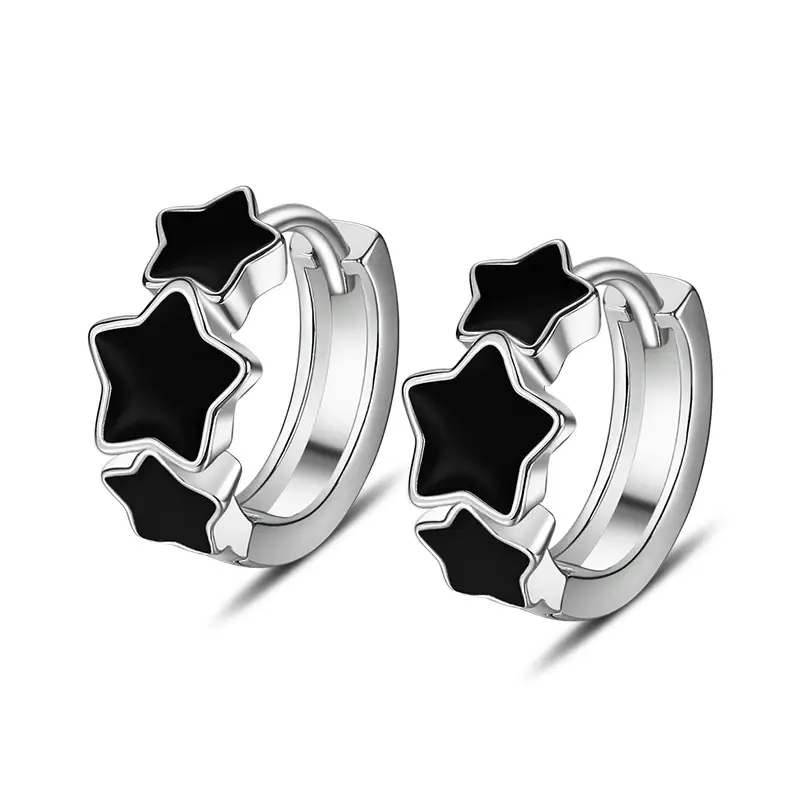 Five-pointed Lucky Star Earrings