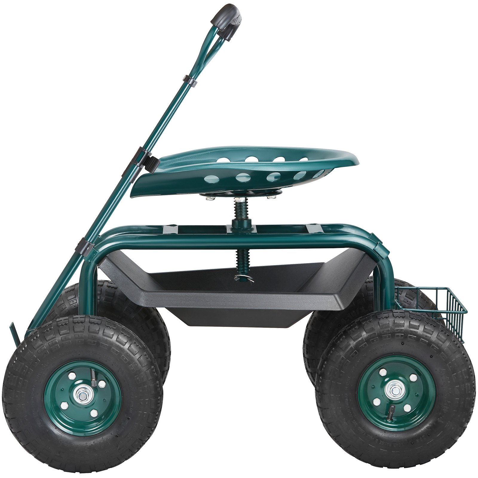 VEVOR Garden Cart Rolling Workseat With Wheels, Gardening Stool For Planting, 360 Degree Swivel Seat… image 7