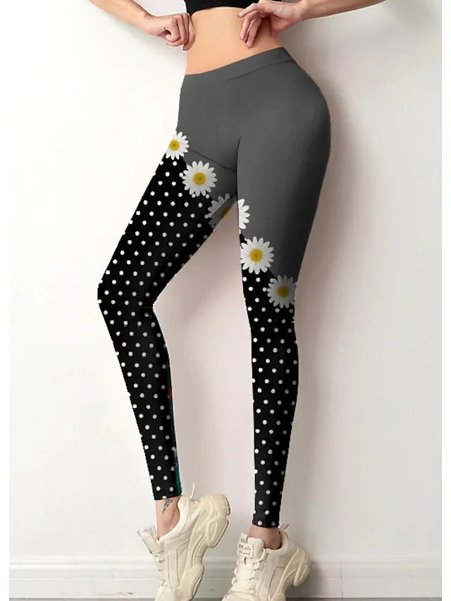 Positioning Flower Bottoming Sports Yoga Pants 1Style - Shop at LoveMi
