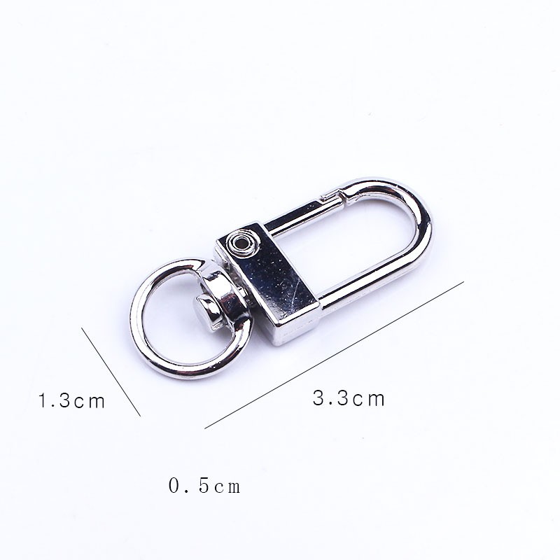 Door Latch Zinc Alloy Key Ring Metal Latch Hardware Decorative Pendant