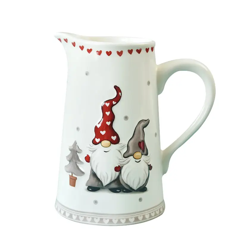 Christmas Cold Kettle Set Large Capacity Ceramic Cool Kettle