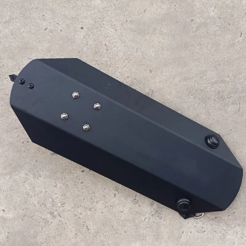 1pc High-strength Aluminum Alloy Tactical Training Arm Shield, 17.5-inch X6.5-inch Handheld Compact Protective Shield, Ergonomically Designed For Comfortable Gr