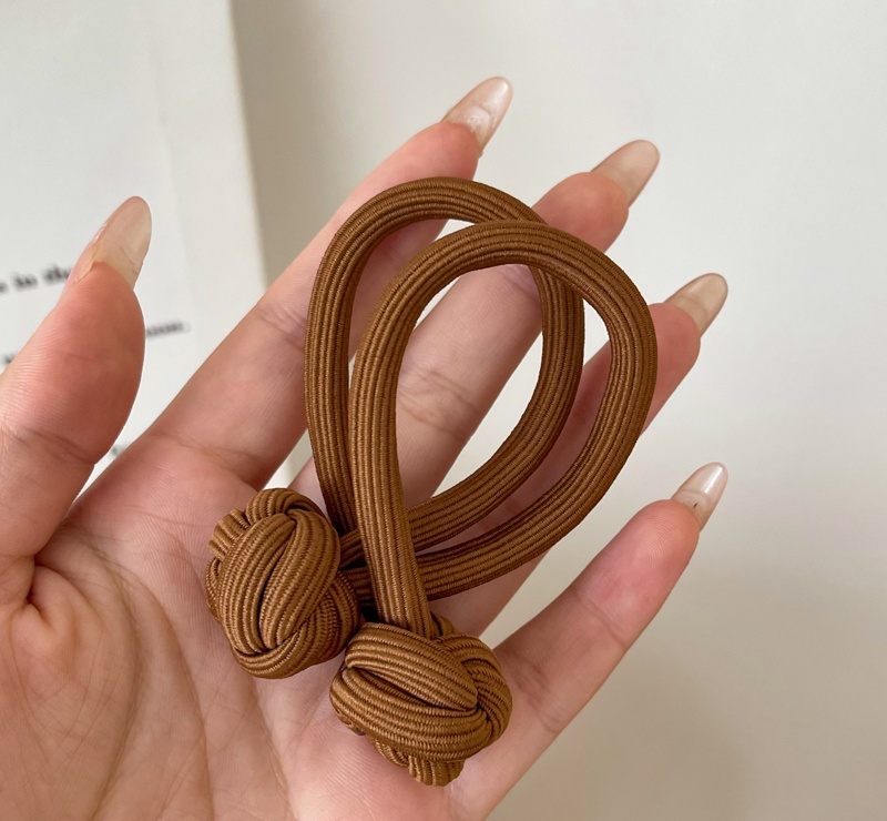 Girls' High-end Hair Band With Rubber Band
