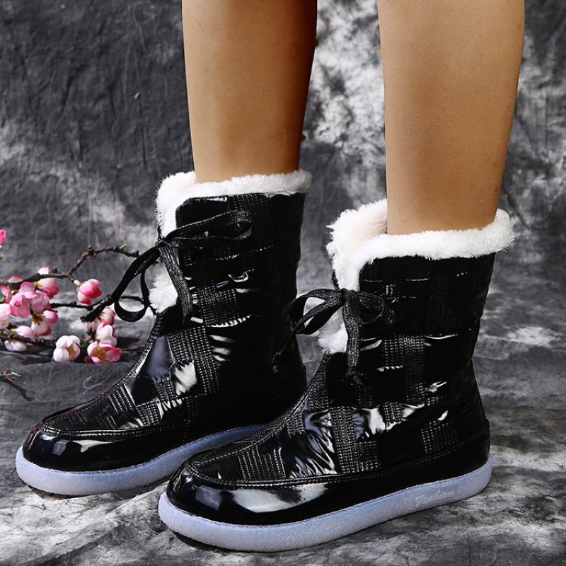 Title 4, Damen wasserdichte High-Top Schneestiefel halte...