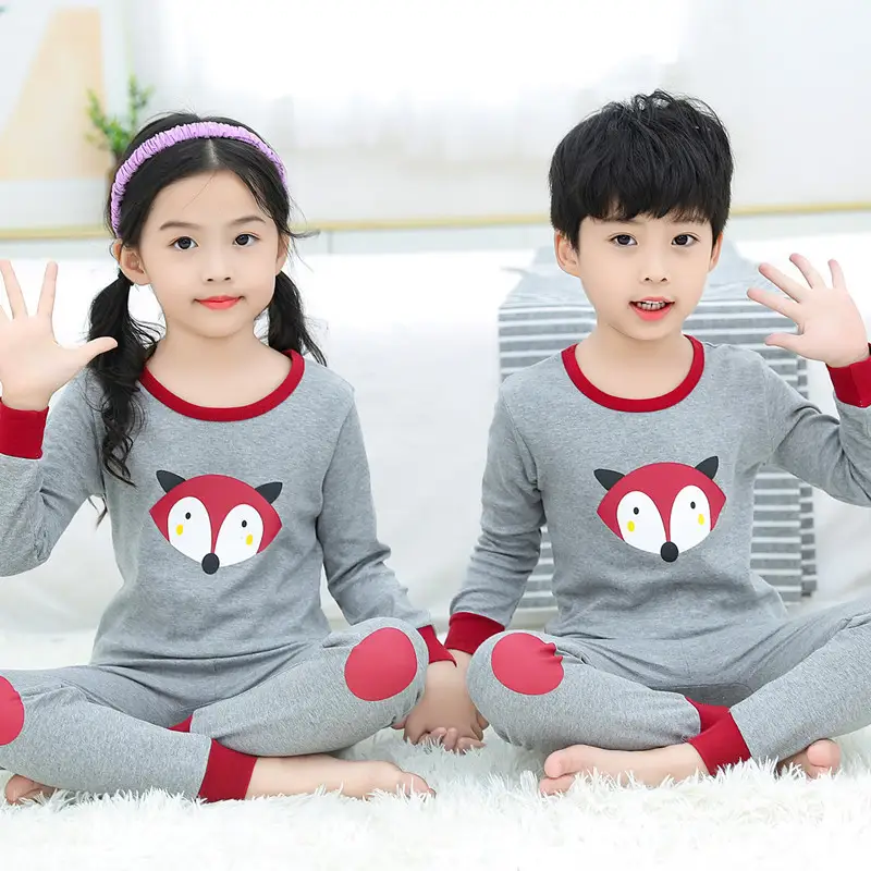 Children's Underwear Set Pure Cotton Long Trousers Cotton Sweaters