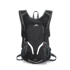 Multifunctional Bicycle Sports Backpack Large Capacity Outdoor Hiking - Black - View 1