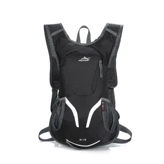 Multifunctional Bicycle Sports Backpack Large Capacity Outdoor Hiking - Black