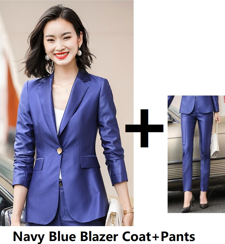 Acetate Suit Suit Female High Sense Professional Wear