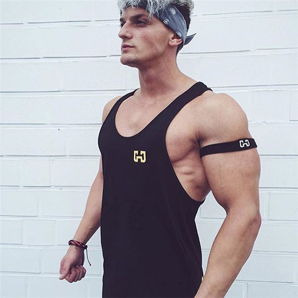 Men's Training Fitness Sleeveless Bottoming Shirt Vest