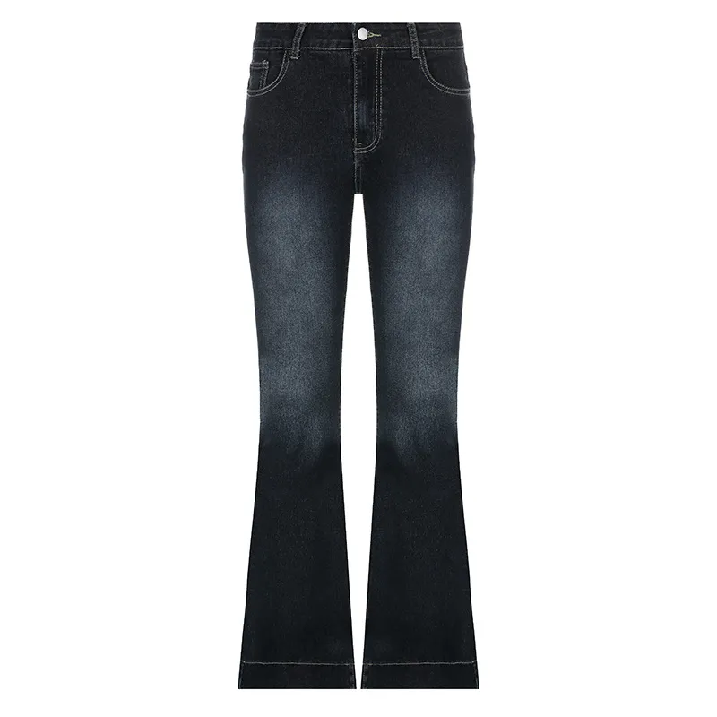 Women's Fashion Straight Casual Pants - Blue