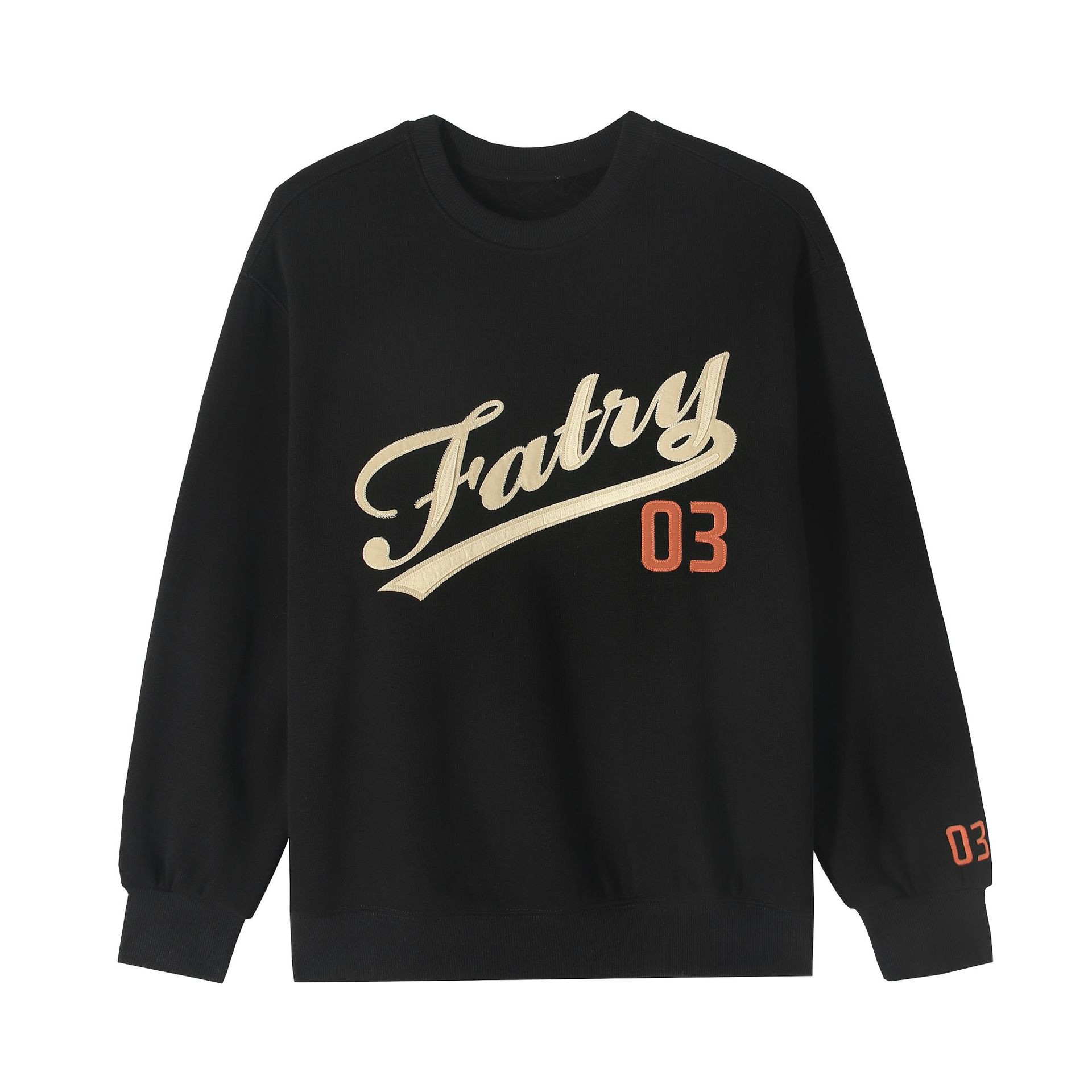 Letter Embroidery Fashion All-match Blouse Men