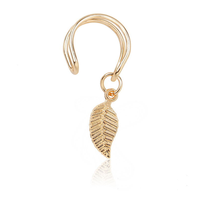 Fashion Leaves Non Piercing Ear Clip - Image 8