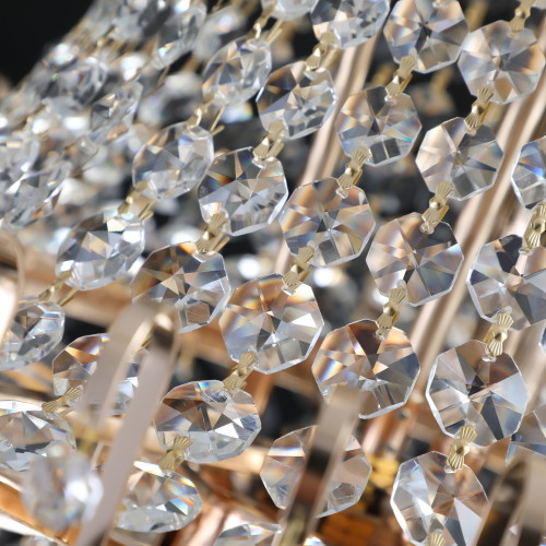 Golden Crystal Chandelier view 10