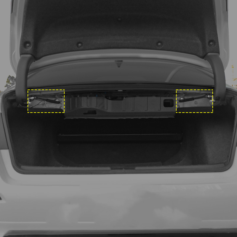 Trunk hydraulic lever