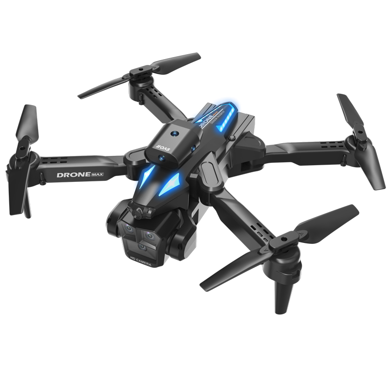 C10 Black - Triple Camera - Dual Electric Drone-BLACK
