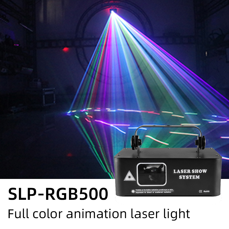 Full-color Scanning Two-in-one Laser Light Voice-activated Stage Bar Nightclub