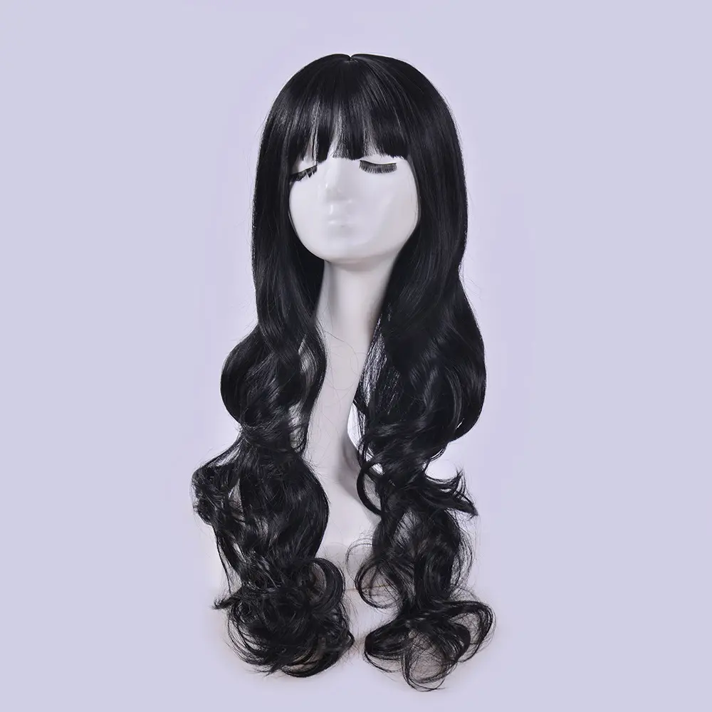 Full Head Pull-over Style Air Bangs High