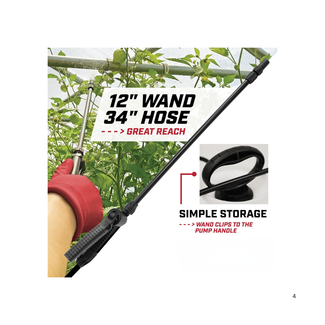 Pulvérisateur à pompe, utilisation facile pour le jardin domestique – Image 5