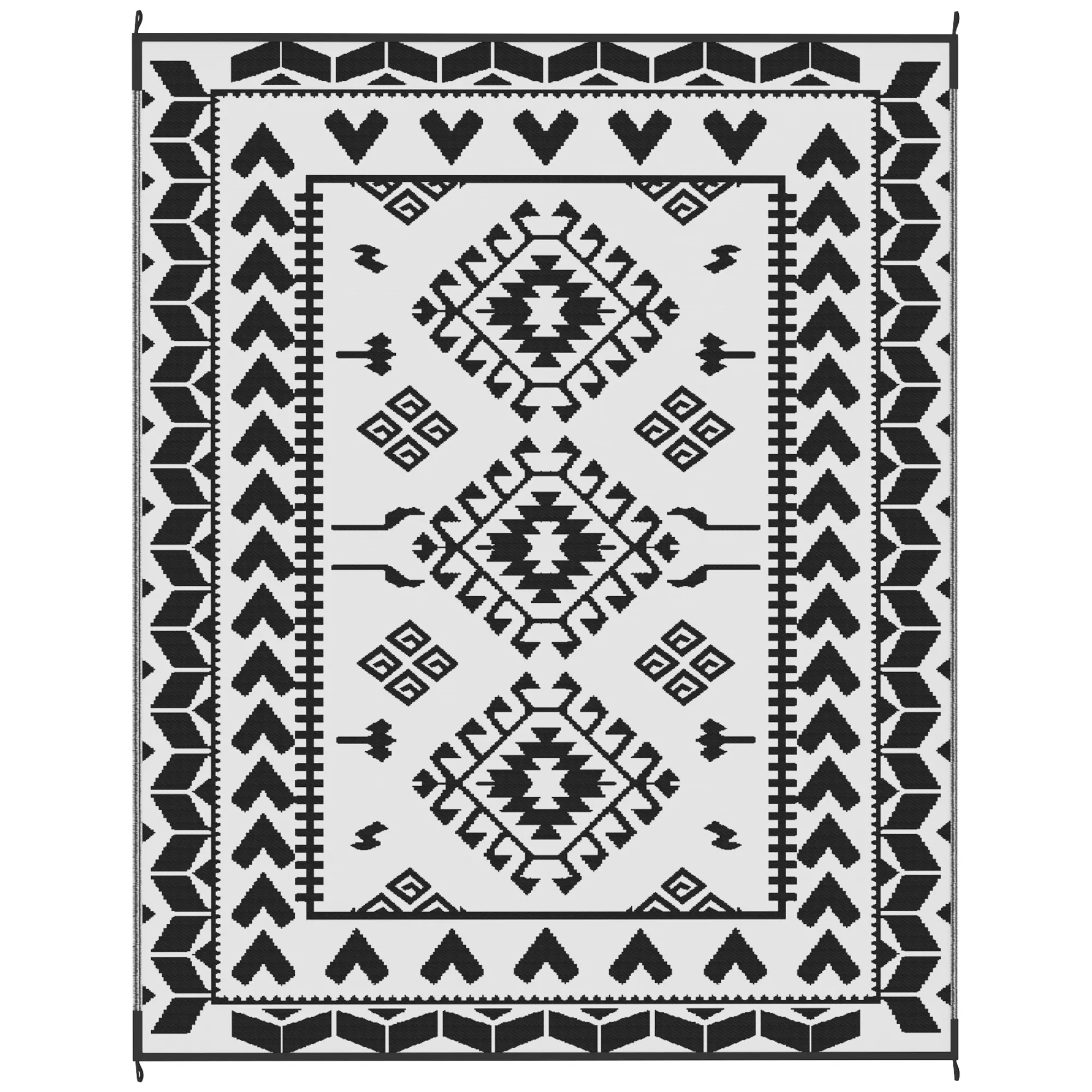 Reversible Outdoor Rug, Waterproof Plastic Straw