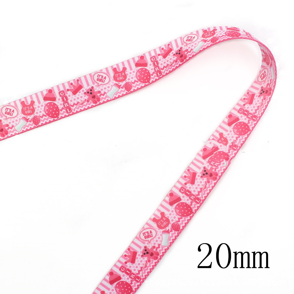 Cartoon Extra Thick Double-sided Polyester Belt Fork Beverage Bottle With Mobile Phone Strap Anti-drop