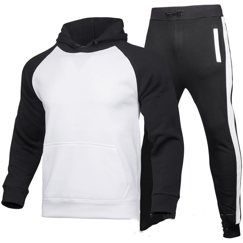 Title 5, Sportpak herensweater met raglanmouwen en stiksels