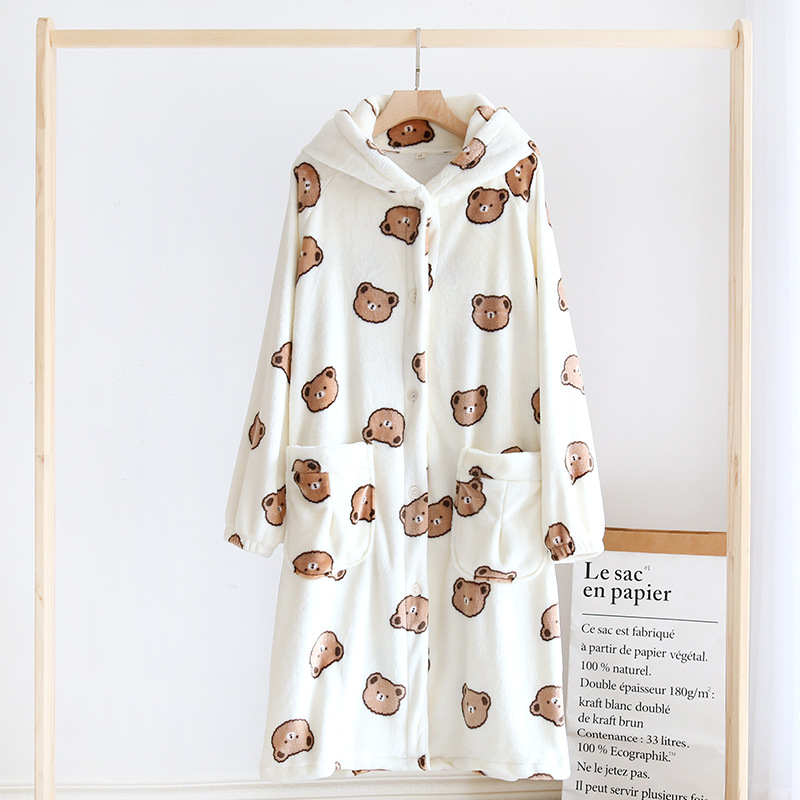 Womens offwhite cocoa bear