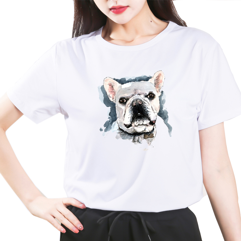 French Bulldog T shirt Short Sleeve G L - Shop at LoveMi