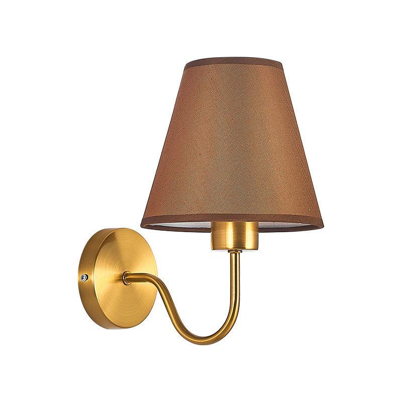 Title 4, American Fabric Bedroom Bedside Wall Lamp