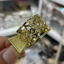 Gold Cutout Grip
