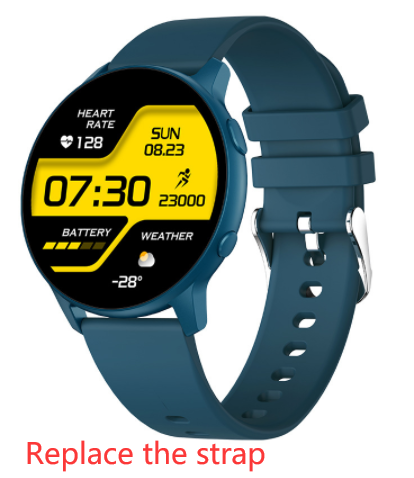 Blue MX1 Watchband