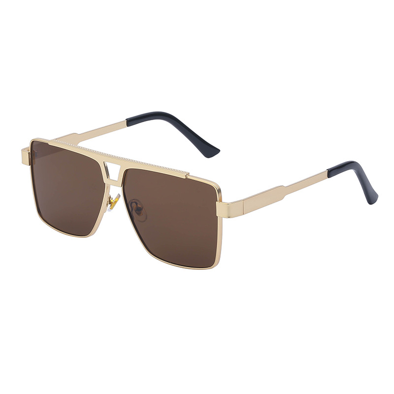 Men's Fashionable Square Frame Sunglasses For Driving - Image 2